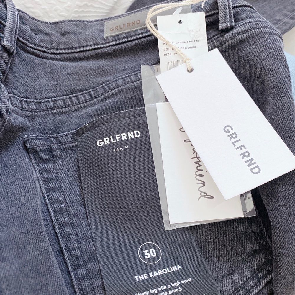 Grlfrnd Karolina high rise Jeans in fireworks - Picture 9 of 11